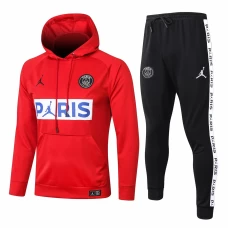 Jordan X PSG Red Football Presentation Tracksuit 2020