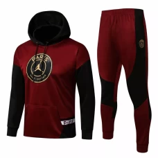 Jordan X PSG Hooded Training Technical Football Tracksuit 2021-22