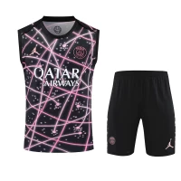 PSG Jordan Adult Pre Match Sleeveless Football Kit 2025-26