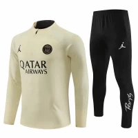 Jordan PSG Beige Training Technical Football Tracksuit 2023-24