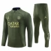 Jordan PSG Green Training Technical Football Tracksuit 2023-24