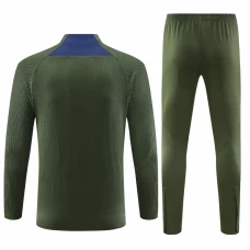 Jordan PSG Green Training Technical Football Tracksuit 2023-24