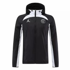 PSG Jordan Mens Black Windrunner Jacket 2022-23