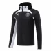 PSG Jordan Mens Black Windrunner Jacket 2022-23