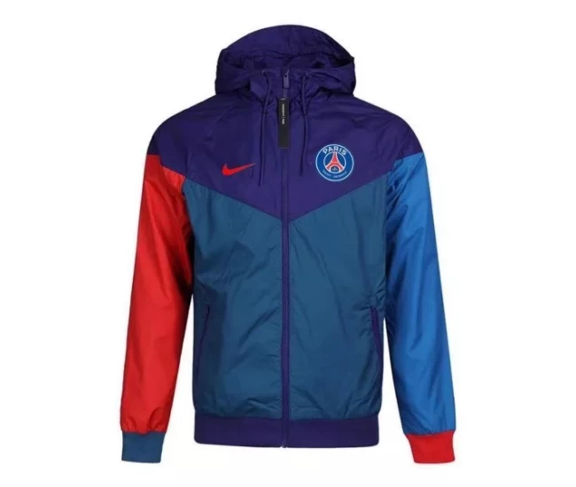 PSG Windrunner Football Jacket Colorful 2020 2021