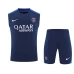 Paris Saint-Germain Mens Pre Match Navy Sleeveless Training Kit 2025-26