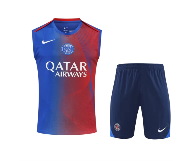 Paris Saint-Germain Mens Academy Pro Sleeveless Football Kit 2025-26