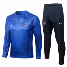 PSG Blue Training Technical Football Tracksuit 2022-23