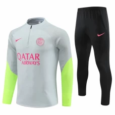 PSG Grey Training Technical Football Tracksuit 2023-24