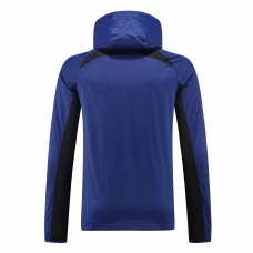 PSG Jordan Blue All Weather Windrunner Football Jacket 2022