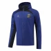 PSG Jordan Blue All Weather Windrunner Football Jacket 2022