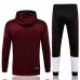 PSG Jordan Soccer Presentation Burgundy Tracksuit 2021 2022