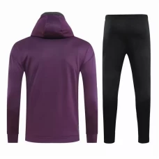 PSG Jordan Soccer Presentation Purple Tracksuit 2020 2021