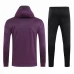 PSG Jordan Soccer Presentation Purple Tracksuit 2020 2021