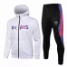 PSG Jordan Soccer Presentation White Tracksuit 2021 2022