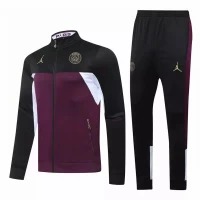 PSG Jordan Soccer Training Presentation Tracksuit Black 2020 2021