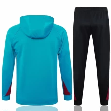 PSG Blue Training Hooded Technical Football Tracksuit 2024-25