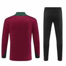 PSG Red Training Technical Football Tracksuit 2024-25