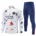 PSG White Training Technical Football Tracksuit 2024-25