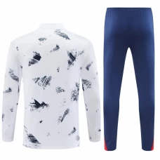 PSG White Training Technical Football Tracksuit 2024-25