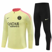 PSG Yellow Training Technical Football Tracksuit 2024-25