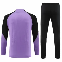 PSG Purple Training Technical Football Tracksuit 2023-24