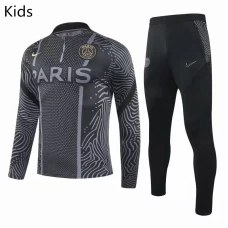 PSG Training Technical Soccer Tracksuit Black Kids 2020 2021