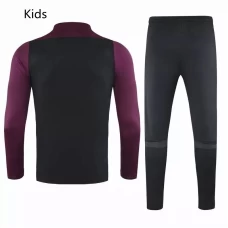 PSG Jordan Training Technical Soccer Tracksuit Kids Black Purple 2021
