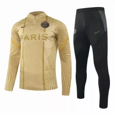 PSG Training Technical Soccer Tracksuit Suit 50th Anniversary Gold 2020 2021