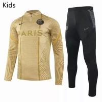 PSG Training Technical Soccer Tracksuit Suit 50th Anniversary Gold Kids 2020 2021