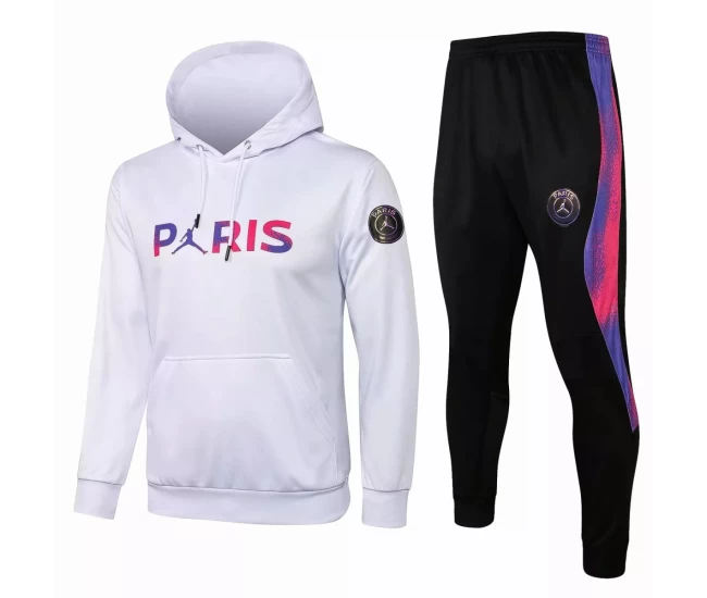 PSG X Jordan Technical Soccer Tracksuit White 2021 2022