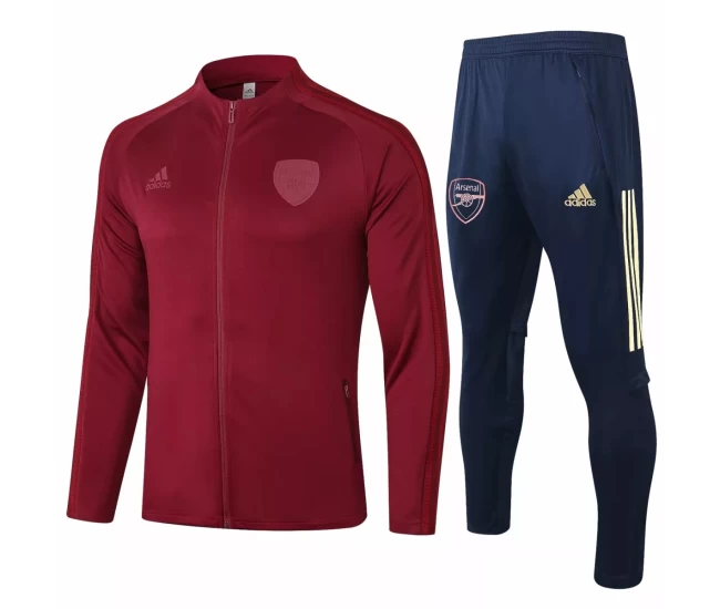 Arsenal FC Presentation Football Tracksuit 2020 Red