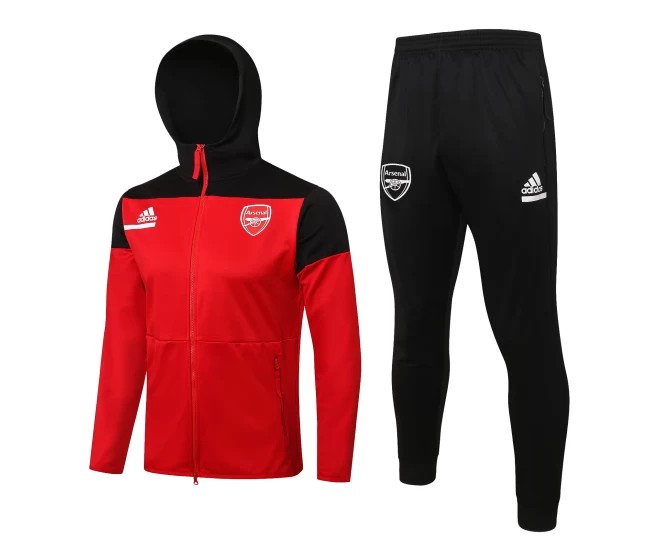 Arsenal Hoodie Presentation Football Tracksuit 2021-22