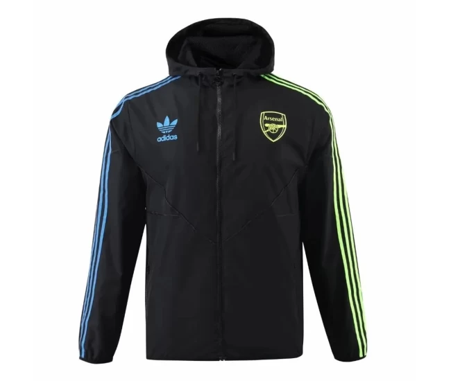 Arsenal Mens Storm Full Zip Football Jacket 2023-24