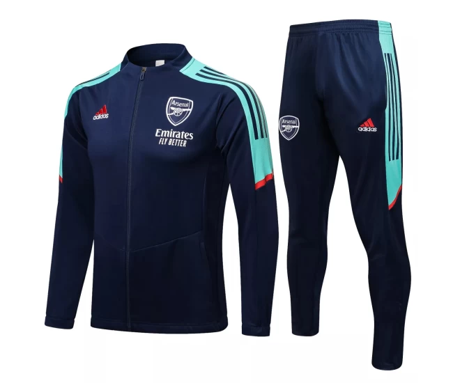 Arsenal FC Navy Training Presentation Football Tracksuit 2021-22