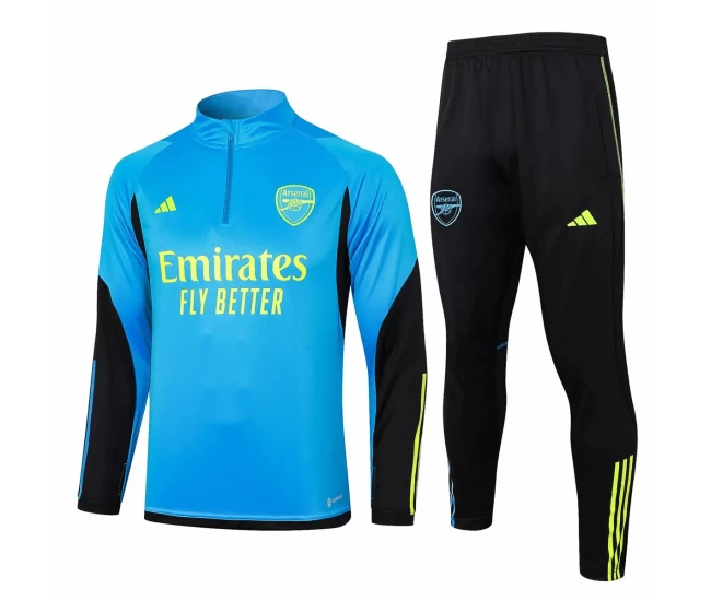 Arsenal FC Blue Training Technical Football Tracksuit 2023-24