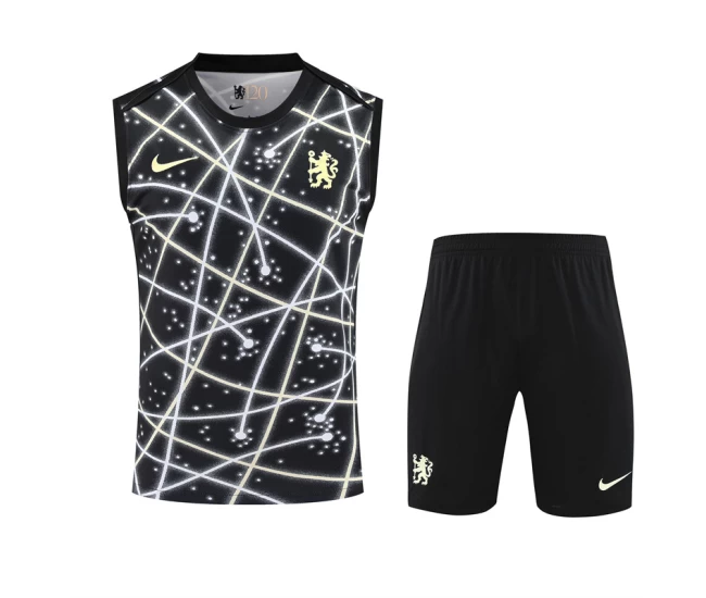 Chelsea Adult Pre Match Training Sleeveless Football Kit 2025-26