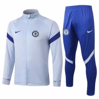 Chelsea Presentation Football Tracksuit 2020 Sky Blue