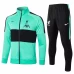 Liverpool Presentation Football Tracksuit Green 2020 2021