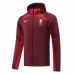 LFC Burgundy Windrunner Jacket 2022-23