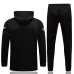 Liverpool FC Black Hooded Presentation Football Tracksuit 2021-22