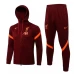 Liverpool FC Red Hooded Presentation Football Tracksuit 2021-22