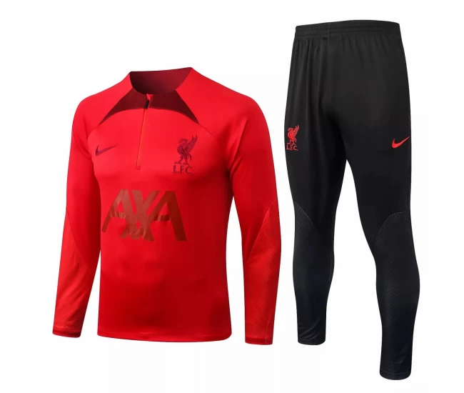 Liverpool FC Red Training Technical Football Tracksuit 2022-23