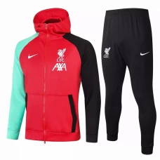 Liverpool FC Training Technical Soccer Tracksuit Red 2021
