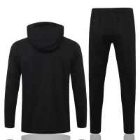 Liverpool Hoodie Presentation Football Tracksuit Black 2021-22