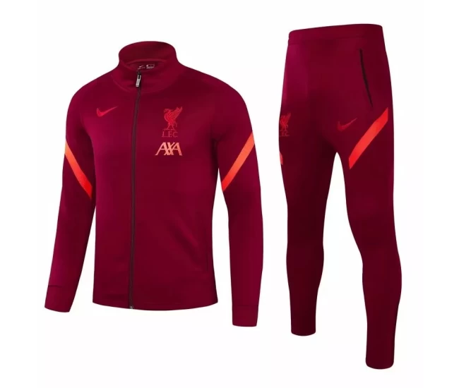 LFC Liverpool Presentation Football Tracksuit Red 2021