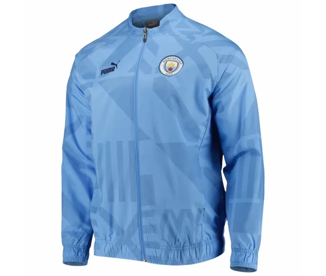 Manchester City FC Men Pre Match Football Jacket 2023-24