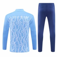 Manchester City FC Blue Training Technical Football Tracksuit 2024-25