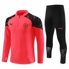 Manchester City FC Red Training Technical Football Tracksuit 2023-24