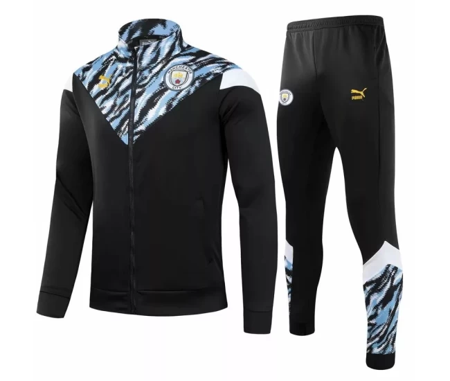 Manchester City FC Pre Match Training Presentation Football Tracksuit 2021